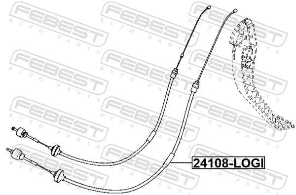 Compre 2001317 Beca Cables Cabo de embraiagem