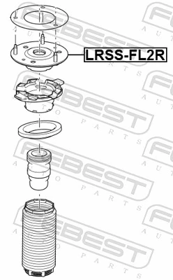  Suporte de amortecedor traseiro Land Rover Freelander II SUV (L359) (2006 - 2014) II