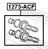  Kit de reparação de suporte do freio dianteiro Toyota Camry IV sedan (V20) (1996 - 2001) IV
