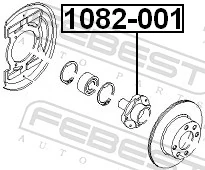 Compre Cubo dianteiro Opel Corsa 