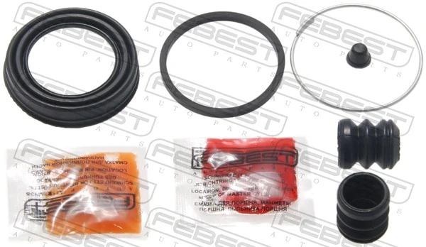 Kit de reparação de suporte do freio dianteiro EX018061 Euroex
