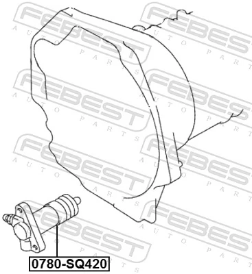 Cilindro de trabalho de embraiagem Suzuki Grand Vitara  FT, HT