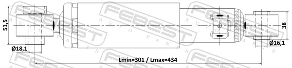 Compre EX553102P500 Mando Amortecedor traseiro