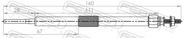  Vela de incandescência Toyota Yaris hatchback (P13) (2011 - 2020) 