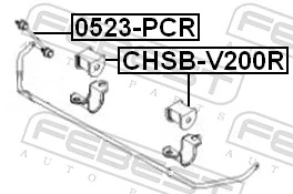 Bucha de estabilizador traseiro Hyundai/Kia 96475983 preço, a partir de 3,11 USD