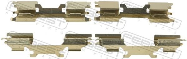 1603W906F Febest Fechadura de mola de suporte