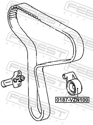 Rolo de reguladora de tensão da correia do mecanismo de distribuição de gás Toyota 4 Runner preço, a partir de 16,18 USD