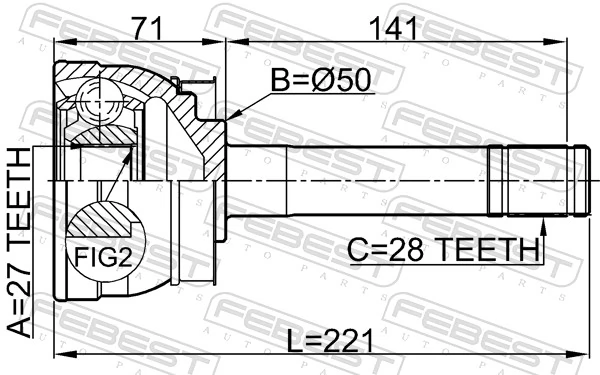 Junta homocinética externa dianteira Nissan Terrano preço, a partir de 39,48 USD