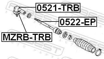  Tração de direção Ford Maverick II SUV (1N2) (2001 - 2007) II