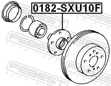  Cubo dianteiro Toyota Camry IV sedan (V20) (1996 - 2001) IV