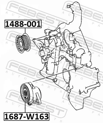 Compre Rolo de reguladora de tensão da correia de transmissão Mercedes ML/GLE 