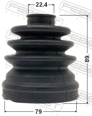 Compre Bota de proteção interna de junta homocinética do semieixo dianteiro Mazda 323 