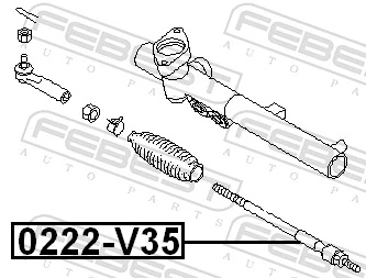 Tração de direção para Nissan Altima L31 