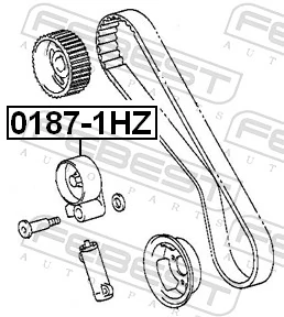 Rolo de reguladora de tensão da correia do mecanismo de distribuição de gás Toyota Land Cruiser preço, a partir de 31,74 USD