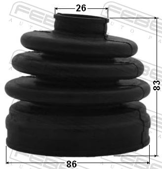  Bota de proteção interna de junta homocinética do semieixo dianteiro KIA Sorento I SUV (JC) (2006 - 2011) I