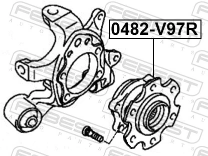 Compre 3780A007 Chrysler Cubo traseiro