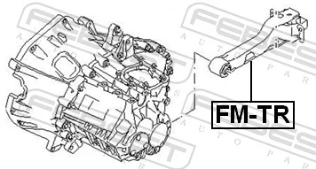 Coxim de transmissão (suporte da caixa de mudança) Ford Transit preço, a partir de 47,14 USD