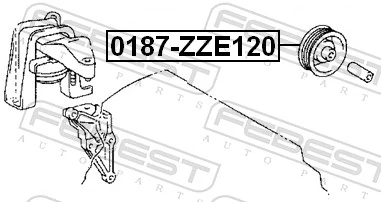 Compre GWP130 Land Rover Rolo parasita da correia de transmissão