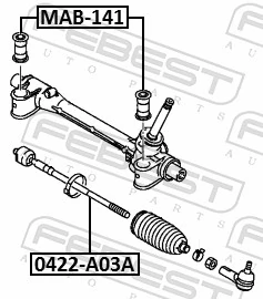 Compre Tração de direção Mitsubishi Space Star 