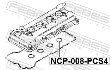 NCP008PCS4 Febest