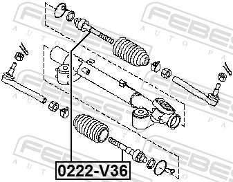 Tração de direção para Infiniti G35  V36