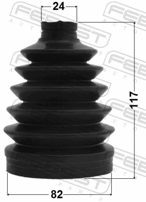 Bota de proteção externa de junta homocinética do semieixo dianteiro Mitsubishi Lancer preço, a partir de 11,32 USD