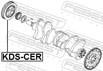  Polia de cambota Hyundai I30 hatchback (FD) (2007 - 2011) 