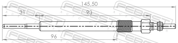Compre 1682249280 Peugeot/Citroen Vela de incandescência