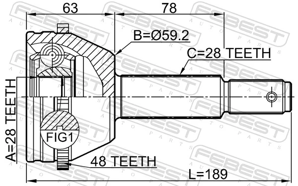 Junta homocinética externa dianteira Ford Transit preço, a partir de 48,07 USD