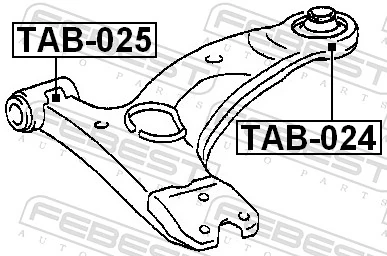 Compre 219812110 Toyota Bloco silencioso dianteiro do braço oscilante inferior