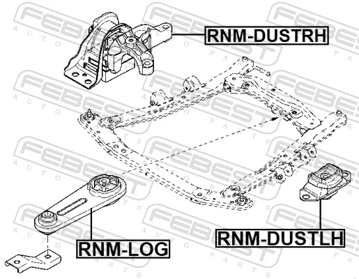 112100071R Nissan/Infiniti Coxim (suporte) direito de motor