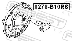 Cilindro traseiro do freio de rodas de trabalho Renault (RVI) 4845031010 preço, a partir de 15,55 USD