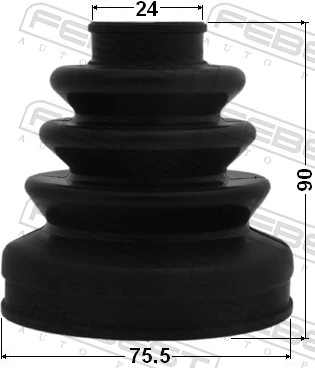  Bota de proteção interna de junta homocinética do semieixo dianteiro Honda Accord VIII carrinha (CW) (2008 - 2012) VIII