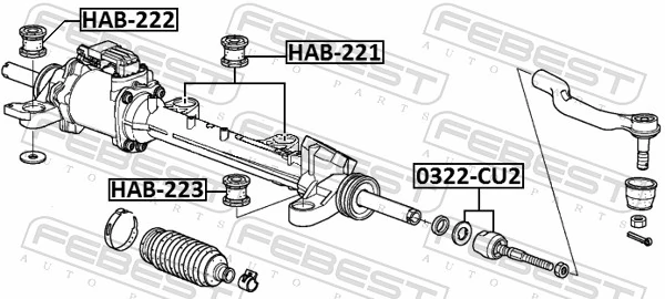 Tração de direção Honda Accord VIII carrinha (CW) (2008 - 2012) VIII