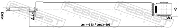 Compre Amortecedor traseiro Dacia Logan 2
