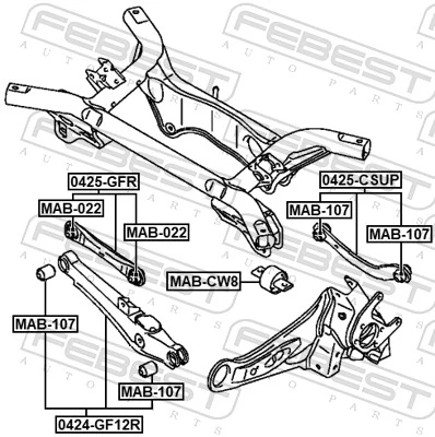 0424GF12R Febest