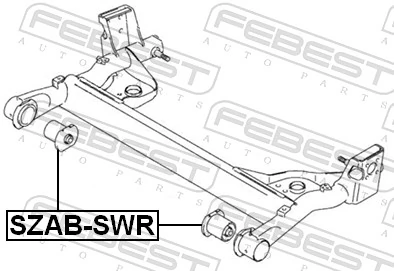 Compre Bloco silencioso de viga traseira (de plataforma veicular) Suzuki Swift 3