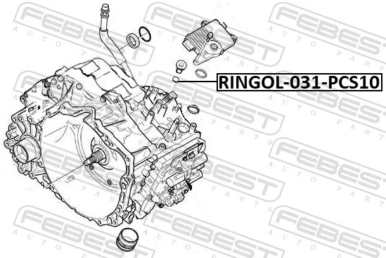 Vedante de panela da Caixa Automática de Mudança/Caixa Mecânica de Mudança para Volvo S60 I RS, RH
