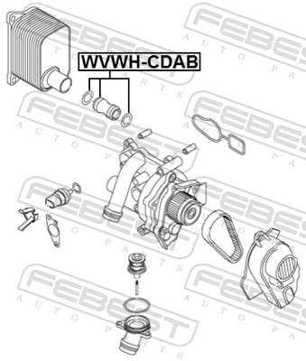 Mangueira (cano derivado) do sistema de esfriamento Audi Q3 preço, a partir de 1,96 USD