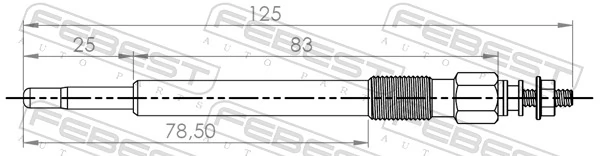  Vela de incandescência Land Rover Discovery II SUV (LJ ,LT) (1998 - 2004) II