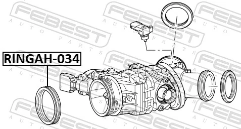 Vedante da válvula de borboleta para Land Rover Range Rover SPORT I L320