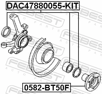 UR6133061 Mazda Cubo dianteiro
