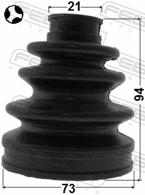 Compre Bota de proteção interna de junta homocinética do semieixo dianteiro Toyota Prius 