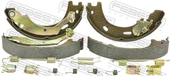 Sapatas do freio de estacionamento Land Rover Discovery III SUV (LR3) (2004 - 2009) III