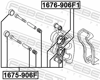 Kit de reparação de suporte do freio dianteiro Nissan Cabstar preço, a partir de 9,00 USD