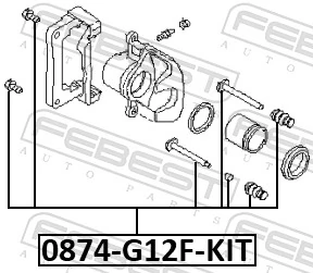 0874G12FKIT Febest 