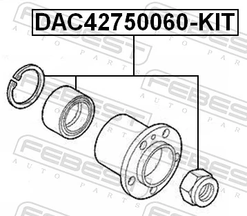 Compre Rolamento de cubo traseiro Citroen Jumper 