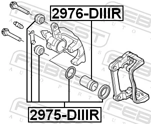Compre Kit de reparação de suporte do freio traseiro Chevrolet Captiva 2