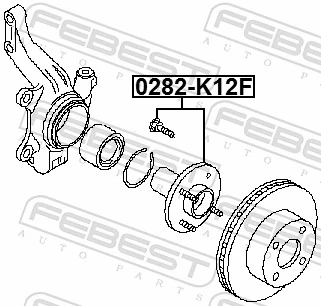  Cubo dianteiro Nissan Versa NOTE hatchback (E12) (2012 - 2019) NOTE
