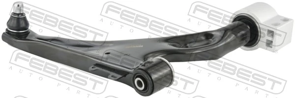 1024J309RH Febest Braço oscilante inferior direito de suspensão dianteira